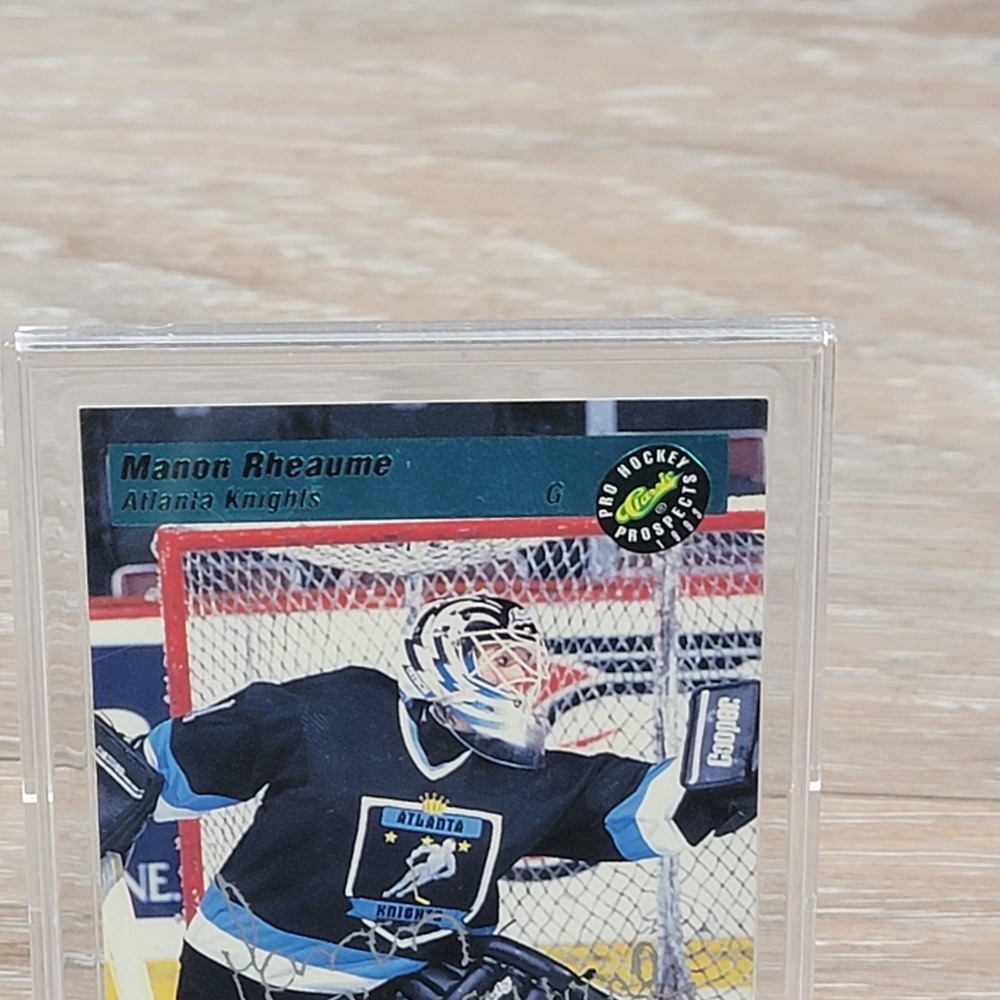 Manon Rheaume Signed 1993 Classic Pro Hockey Prospects LP1 Atlanta Knights - Picture 4 of 6